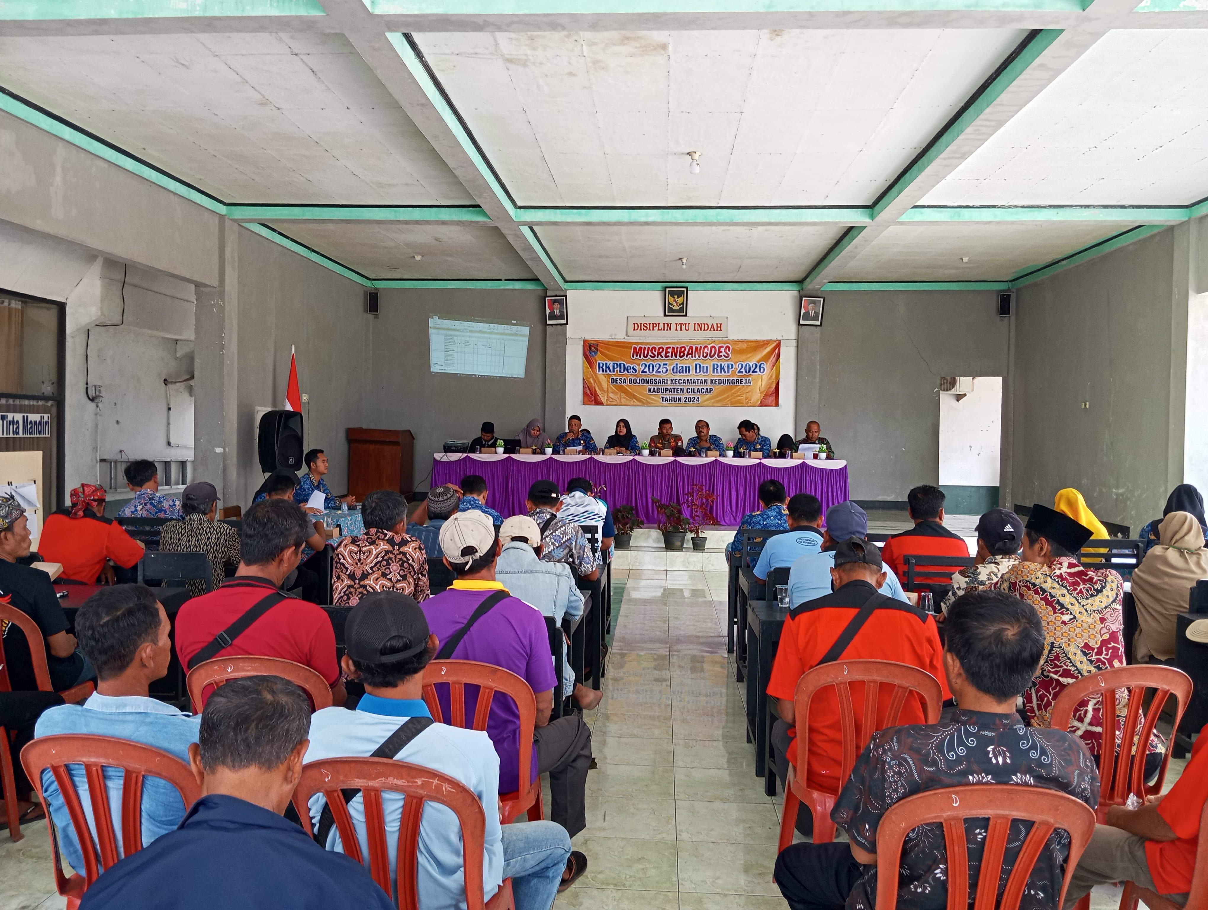 MUSRENBANGDES DESA BOJONGSARI TAHUN 2024