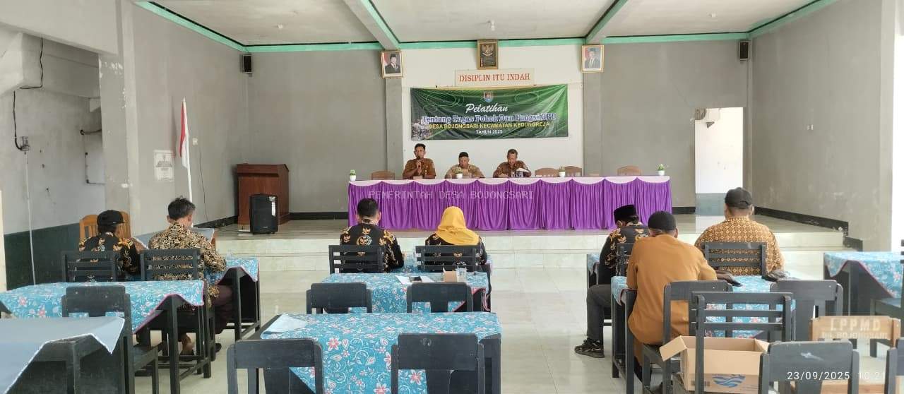 Pelatihan Tupoksi BPD Desa Bojongsari, Perkuat Pemahaman Tugas dan Fungsi